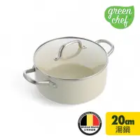 在飛比找momo購物網優惠-【GreenChef】greenpan 東京木紋系列20cm