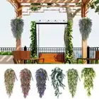 Multicolor Artificial Lavender Vine Simulation Plants Wreath Wedding Favors