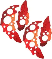 ERINGOGO 2 Sets Acoustic Guitar Pickguard Scratch Plate for Guitars Material Protects Panel While Enhancing Aesthetics Lightweight and Ergonomically Designed
