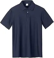 Softball Undershirt and Summer Casual Short Sleeved Buttons Lapel Solid Color Short Sleeved T Shirt Tops Man Shirt