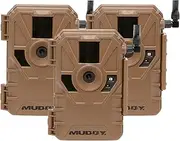 Outdoor Manifest 2.0 Cellular Trail Camera, Quick SCAN AR Code, 16 MEGAPIXELS, AT&T, Stealth CAM Command APP,1080p,Motion Only - 3 Pack