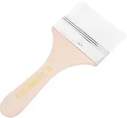 Cabilock Portable Pigment Paintbrush Flat Tips Oil Painting Brush for Watercolor Gouache Wall Painting Lightweight Design for and Control Painting Supplies