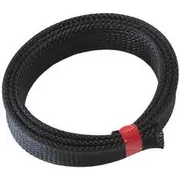 Aeroflow 3/4" 7.6M Heat Flex Braid Black Tight Weave High Coverag - AF91-7556