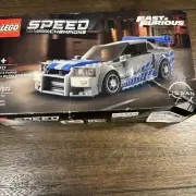 LEGO 76917 2 Fast 2 Furious Nissan Skyline GT-R (R34) Building Toy 319 Pcs 9+