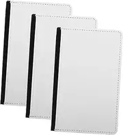 [FRCOLOR] 3pcs Travel Document Holder PU Leather Passport Wallet Id Card Organizer for Men and Women Lightweight Travel Accessories Durable and Tear Resistant Design