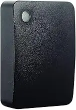 Dusk to Dawn Photocell Sensor Outdoor Weatherproof Light Switch with Adjustable LUX Control IP44 Rated - Black