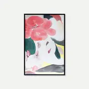 A Place Where All Things Bloom - Framed Print On Canvas - Style A
