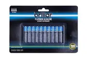 10 Pack AAA Platinum Alkaline Battery LR03 1.5V Long Lasting Power Home Office