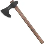 Crkt Two Handed Outdoor Axe Forged 1055 Carbon Steel Blade - Hickory Handle #crk