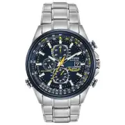 Citizen Men's Eco-Drive Sport Luxury World Chronograph Atomic Time Keeping Watch