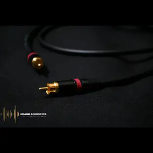 【Grand Acoustics】純手工訂製 日本 MOGAMI 2549 RCA 訊號線 一對 錄音室等級 鍍金