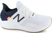 MEN'S NEW BALANCE FRESH FOAM ROAV RUNNING SHOES White/Navy MROAVRH1 Wide Width