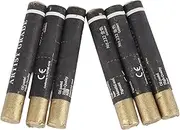 Oil Pastels Set, 6Pcs Soft Vibrant Colour Easy Blending Artist Grade Crayons Shading for Impasto Stenciling Ng Gold Color Sticks Art Painting Drawing Supplies Beginners Students