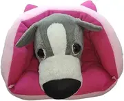 Alasum 1Pc Fluffy Cat Dog House Cozy Cave for Cats Dogs Soft Warm Nest Mat for Home Use Durable Polar Fleece Material Adorable Design Pink