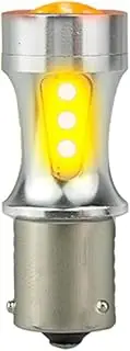 LED Autolamps 12-24V 380 Lumen Bayonet Indicator Bulb, Amber
