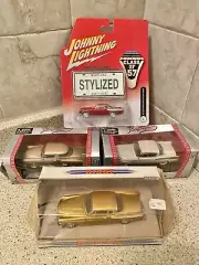 Lot Of 4 Dinky Road Signature Johnny Lightning Studebaker Diecast Cars 1/43