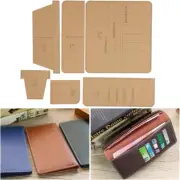 Wallet Acrylic Stencil Clear Acrylic Leather Pattern Leather Templates for DIY H