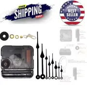 DIY Quartz Clock Movement Kit - Battery Operated with Hands & Accessories