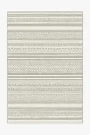 185' x 275' | Machine Washable Runner Rug | Kid & Pet Friendly | Indoor Rug | Nira Grey Rug | Ruggable