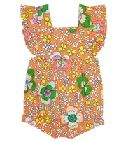 [Stella McCartney Kids] Stella McCartney Kids Baby floral cotton romper M 3 multicoloured