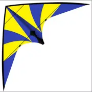 NEW 1.8m 70-In delta dual line control stunt Kite for beginners outdoor fun Toy