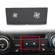 A/C Heater Control Panel Repair Fan Speed Button for BMW 1/3 Series X1 E90