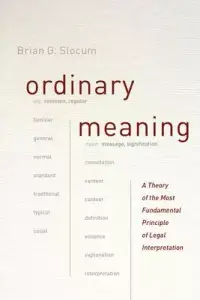 在飛比找博客來優惠-Ordinary Meaning: A Theory of 