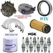 Tune Up Kit Filters Cap Wire Plugs For PONTIAC GRAND LEMANS V8 5.7L VIN (P) 1977
