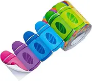 Angoily 1 Roll Crayon Border Stickers for Classroom Bulletin Board Decor Adhesive Chalkboard Borders Lightweight Compact Wall Decorations for Easy Use Various Surfaces