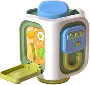 Baby Activity Cube | Kids Sensory Board | Fidget Learning Interactive Fine Motor Educational Sensory Busy Cube for Children Girls Boys Toddler Baby