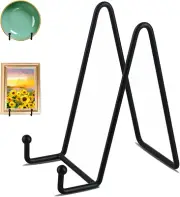 Black Metal Display Stands for Plate Stand Plate Holder Display Stands for Pictu