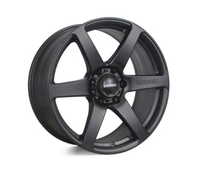 To Suit FORD RANGER 2011 TO 2022 WHEELS PACKAGE: 20x9.0 Simmons S6 Matte Blac...