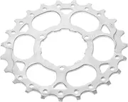 Happyyami Bicycle Flywheel Bike Gear Repair Road Bike Freewheel Parts Gear Repair Hardware Tools Single Speed Freewheel Steel Cycle Cassette Cog Cycling Freewheel Parts Metal Silver