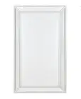 Zeta Wall Mirror - Medium White 92cm H