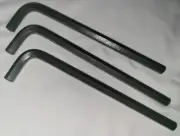 5/16" Long Arm Hex Key Tool Allen Wrench Heat Treated Standard SAE Lot of 3