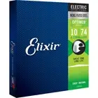 Elixir OPTIWEB Nickel 8-String Electric — 19062 Light .010-.074