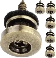 SWOOMEY 6pcs Slip Guitar Strap Lock Buttons for Acoustic Electric Bass Durable Felt Strap Retainer System Easy to Install Guitar Accessories present for Musicians