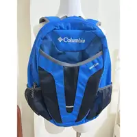在飛比找蝦皮購物優惠-歌倫比亞Columbia藍色後背包 登山旅遊包 電腦包 休閒