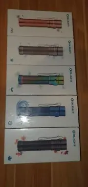 Rare Olight Seasons collection Ti & Cu