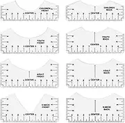 Tshirt Ruler Guide, Heat Press Alignment Tool Tee Shirt Guide, Tee Measurement Template, T Shirt Ruler Placement, Exquisite for Kids & Little Boys