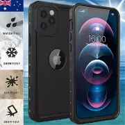 Life Waterproof Dust ShockProof Case iPhone 16 15 14 13 12 11 Pro Max XR 7 Plus