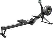 ASSYA Wind Resistance Magnetic Rowing Machine Indoor Rowing Machine Multi-Level Resistance Adjustment Screen Data Statistics Anti-Slip Pedals