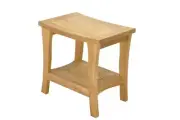 Melbourne Shower Seat 18" Stool Bench-Made From Grade-A Teak Wood
