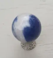 LAPIS LAZULI Gemstone Marble/ Sphere - 10.75 GRAMS - 19 millimeters