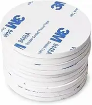 3M Double Sided Foam Sticker Tape Side Wall Car Self Adhesive Pads Round Square - Multipurpose, Super Strong Adhesive, Weather-Resistant Mounting Tape for Cars, Home and Office