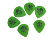 Dunlop Guitar Picks Tortex Jazz 6 Pack Sharp Tip Medium 472PM3