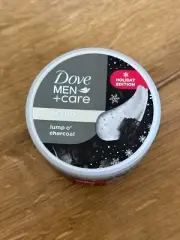 Dove Men+Care Body & Face Scrub Lump O' Charcoal Christmas 3.5oz NEW