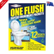 Septic Tank System Treatment 1 Year Supply of Dissolvable Treatment Packets