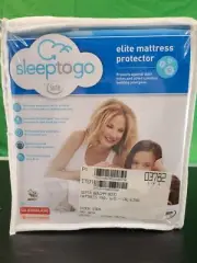 SERTA CALIFORNIA KING SLEEP TO GO ELITE 20" MATTRESS PROTECTOR WITH SCOTCHGARD