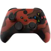 Red Camo Xbox One Series S|X Custom UN-MODDED Controller Unique Design
